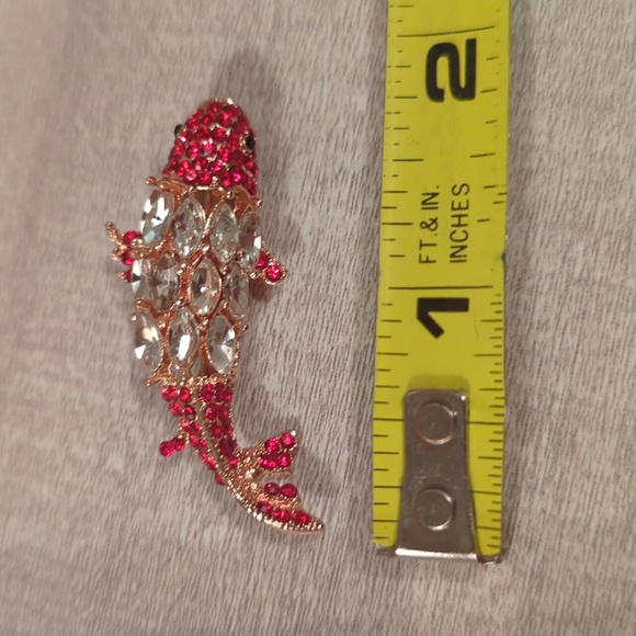 Koi fish brooch/pendant - Picture 2 of 4